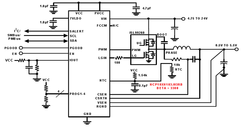 Intersil Eval Board