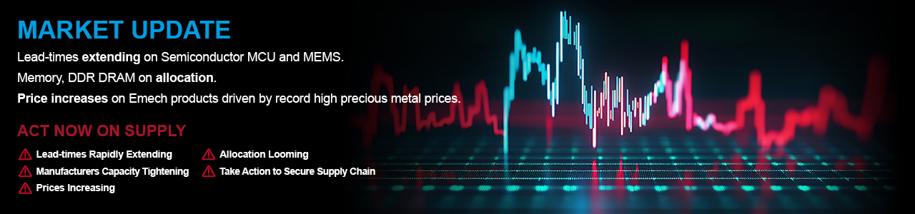 Market Update, Lead Times Extending, Urgent Action Required